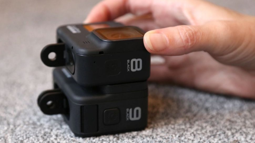 gopro hero8 9尺寸及外观对比