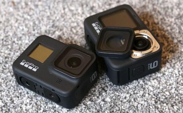 gopro hero8 9镜头对比