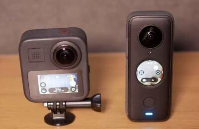 GoPro Max和Insta360 One X2外观对比