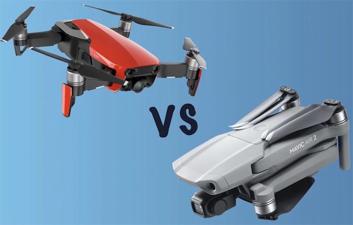 大疆air和air2的有哪些区别 大疆air一代二代对比