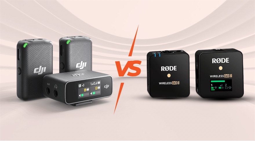 大疆Mic和Rode罗德Wireless Go 2麦克风哪个好