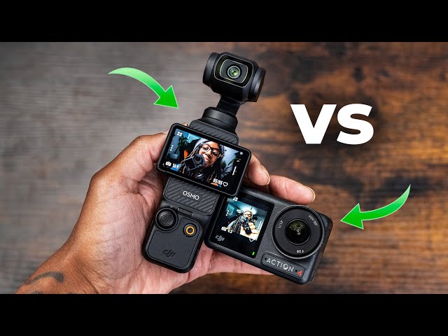 对比测评: 大疆 Osmo Action 4 与 Pocket 3 怎么选